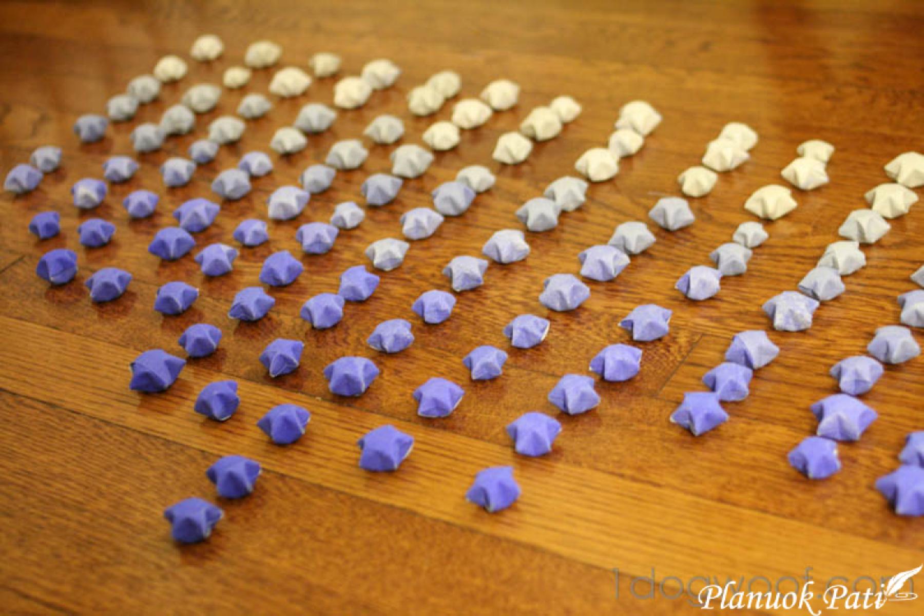 Dekoracija - 3D žvaigždutės