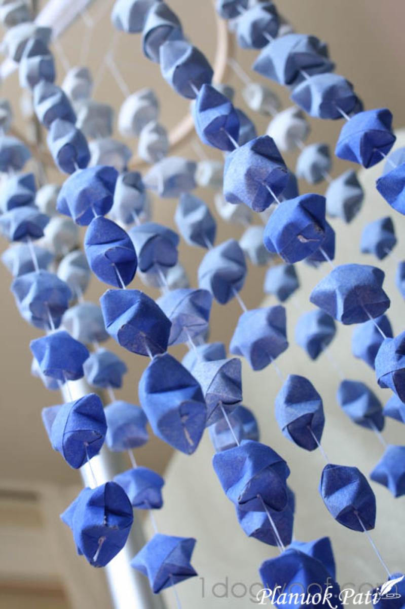 Dekoracija - 3D žvaigždutės