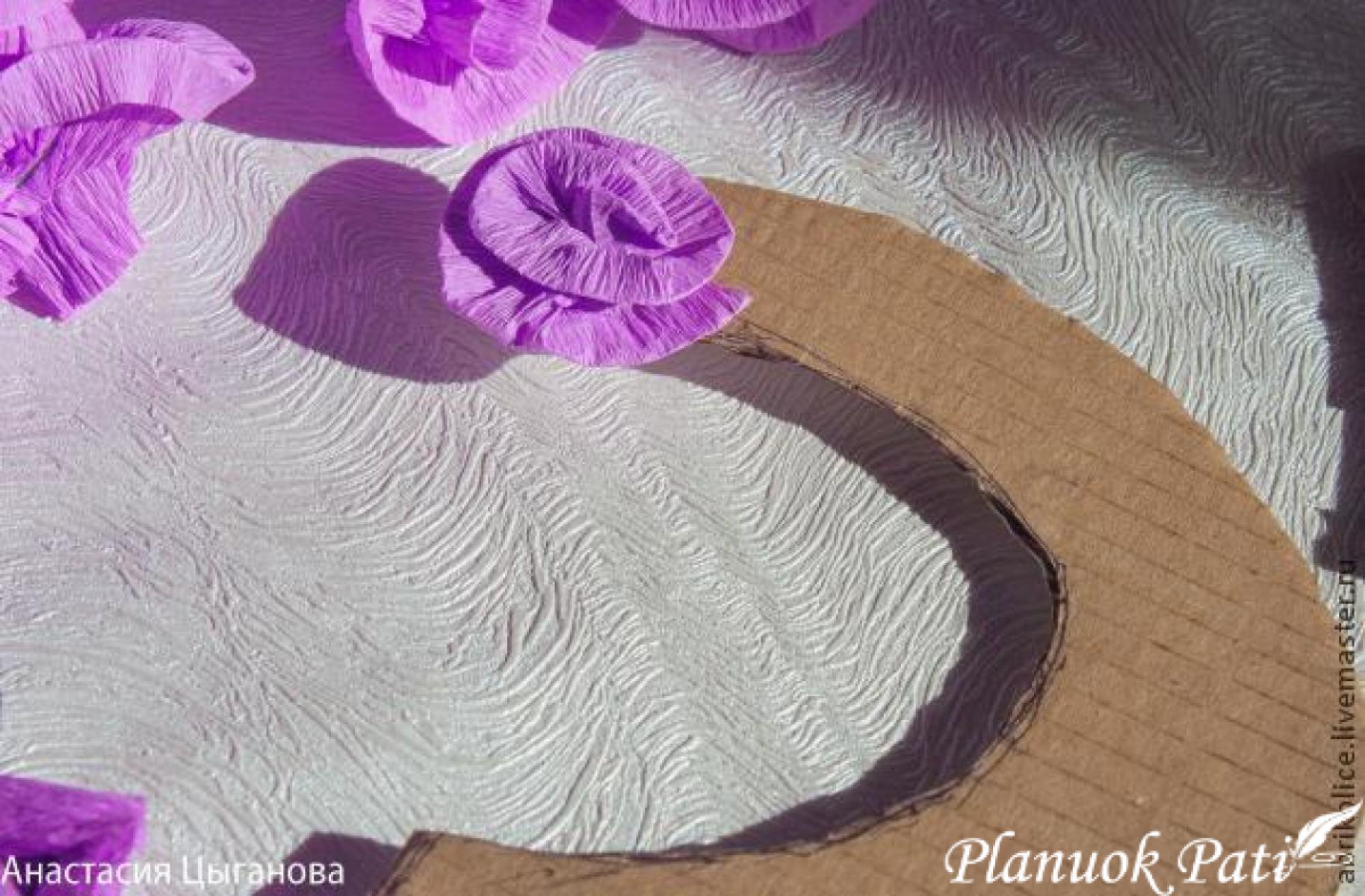 Didelis skaičius iš krepinio popieriaus