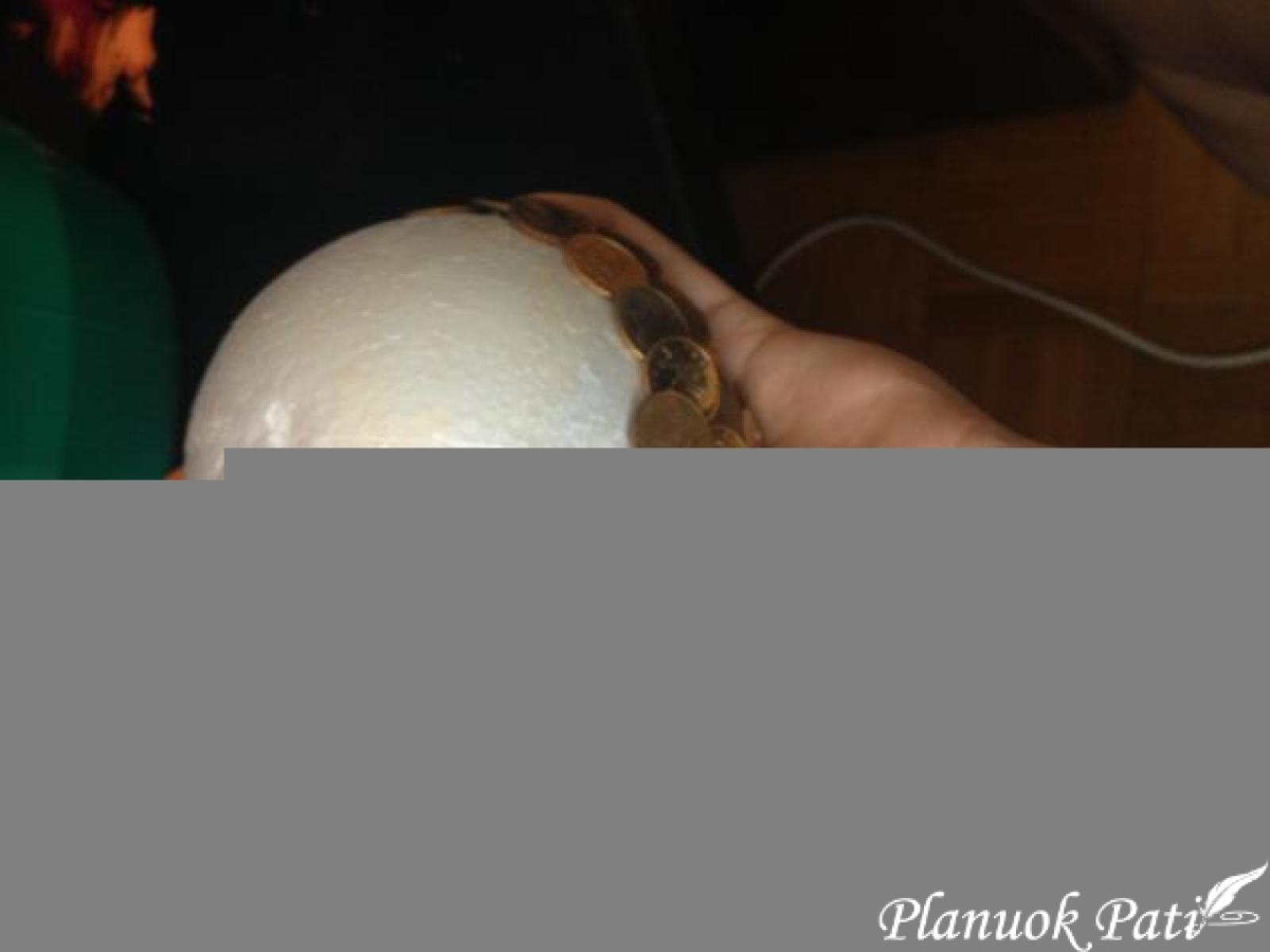 Obuolys nuo pinigų medžio