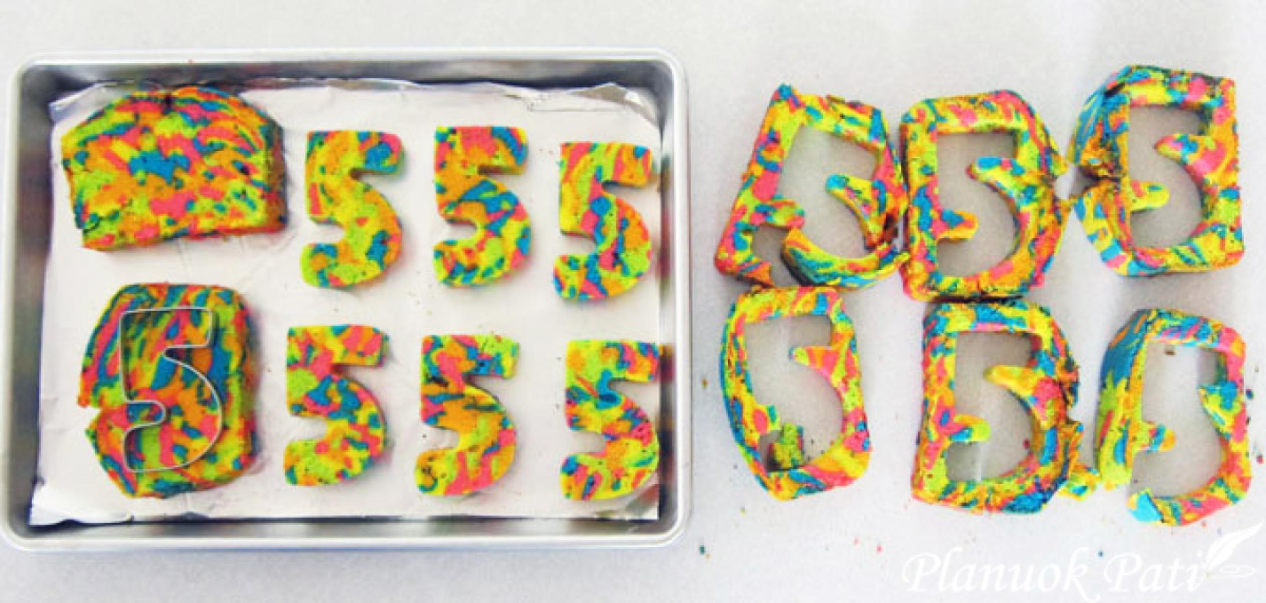 Vaivorykštinis pyragas