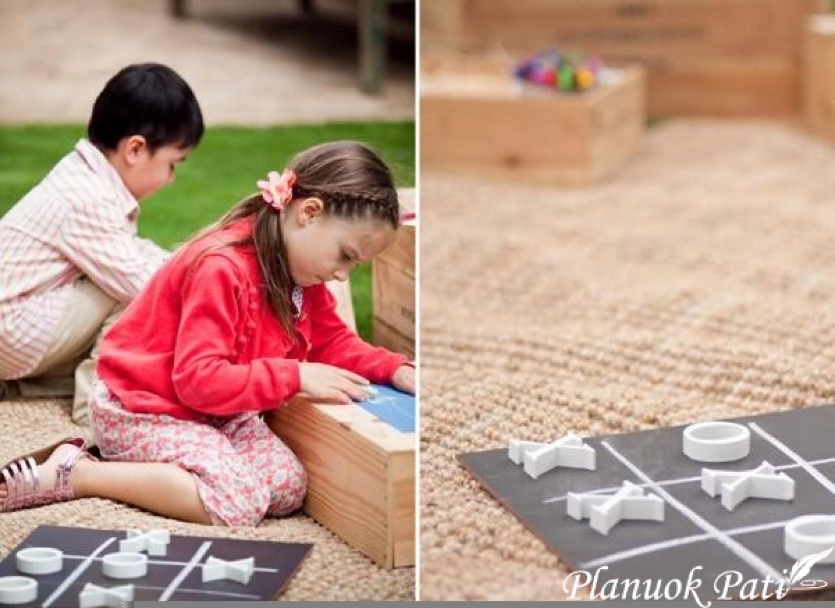 Vaikų stalo dekoracija