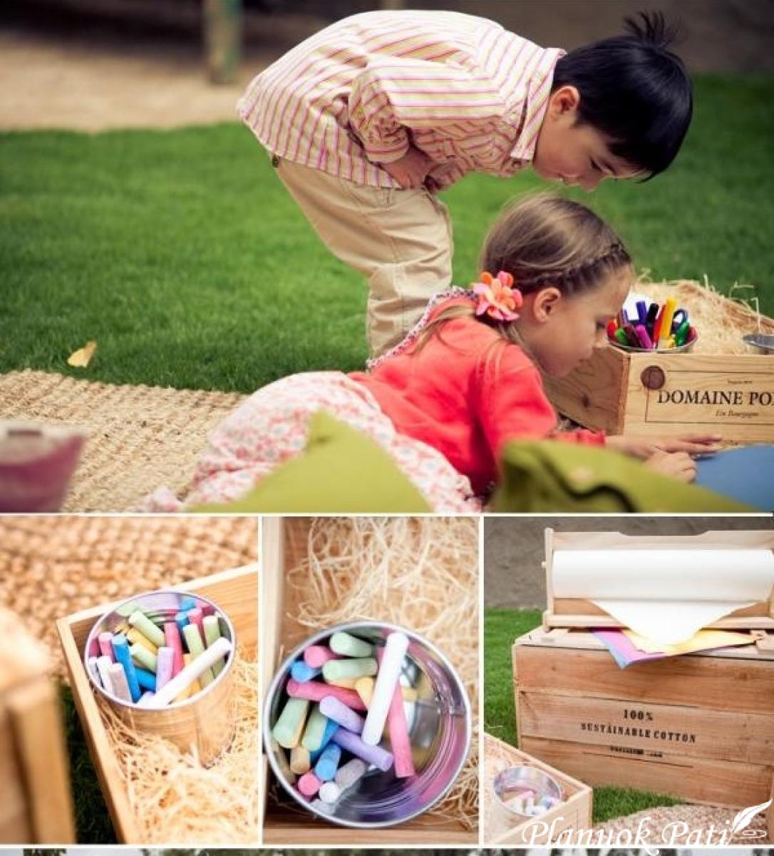 Vaikų stalo dekoracija