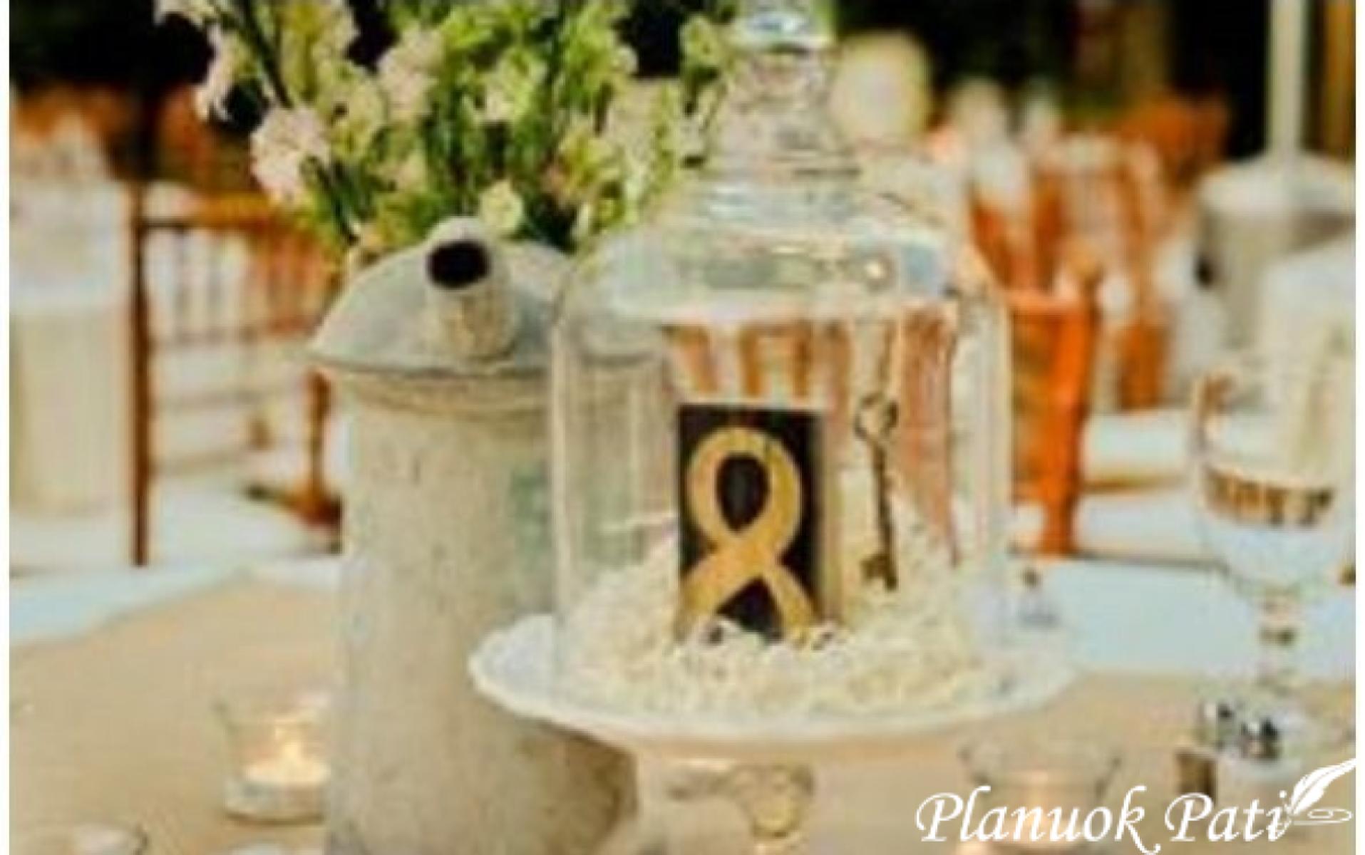 Vestuvinių staliukų numeravimas