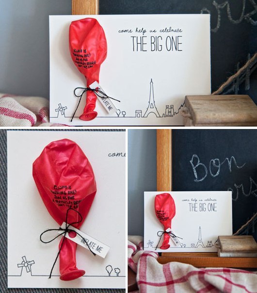 Atvirutė - pripūsk balioną