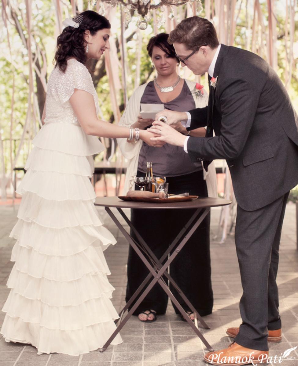 Smėlio ceremonija kitaip