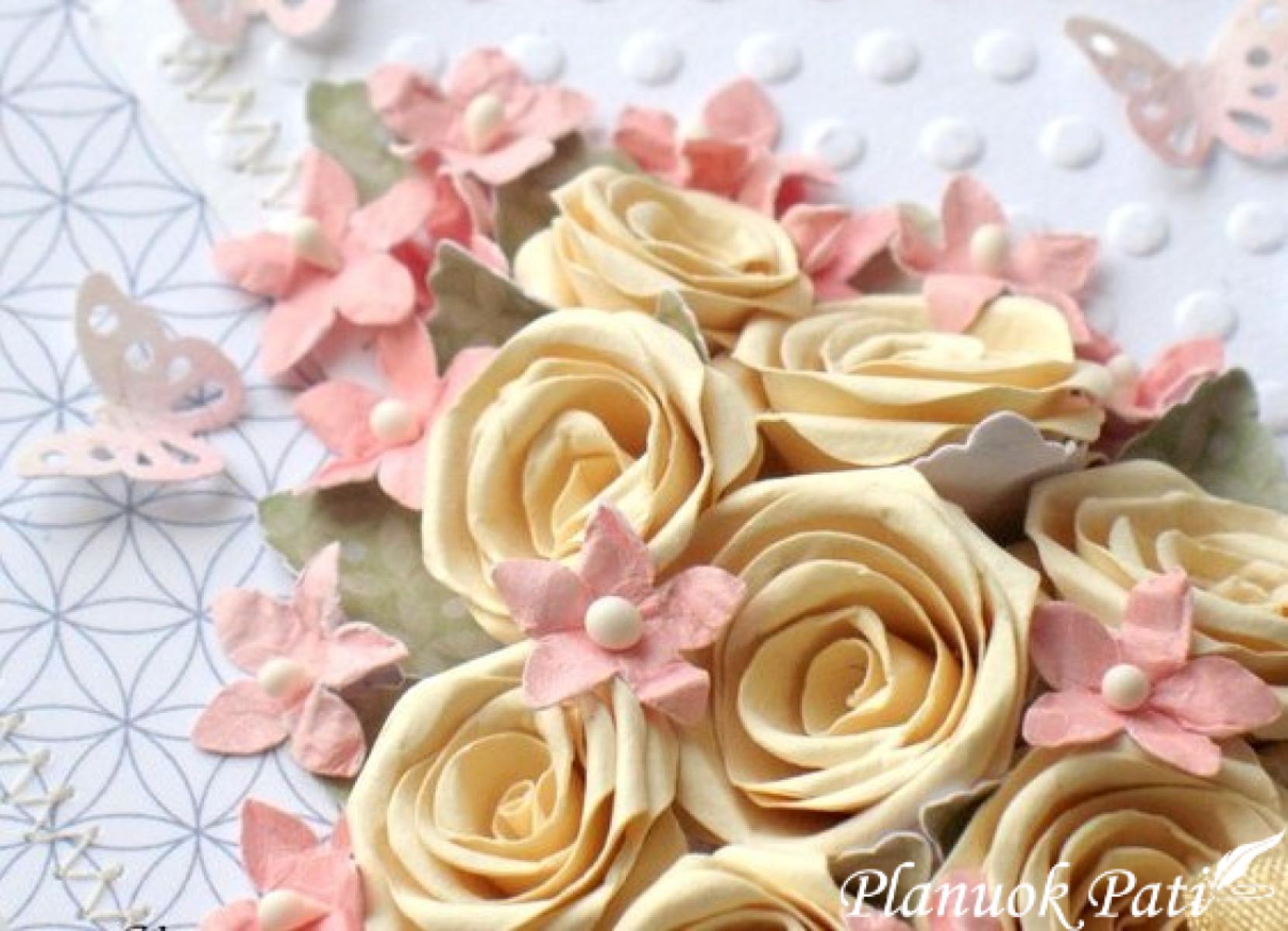 Rožytės iš spiralės