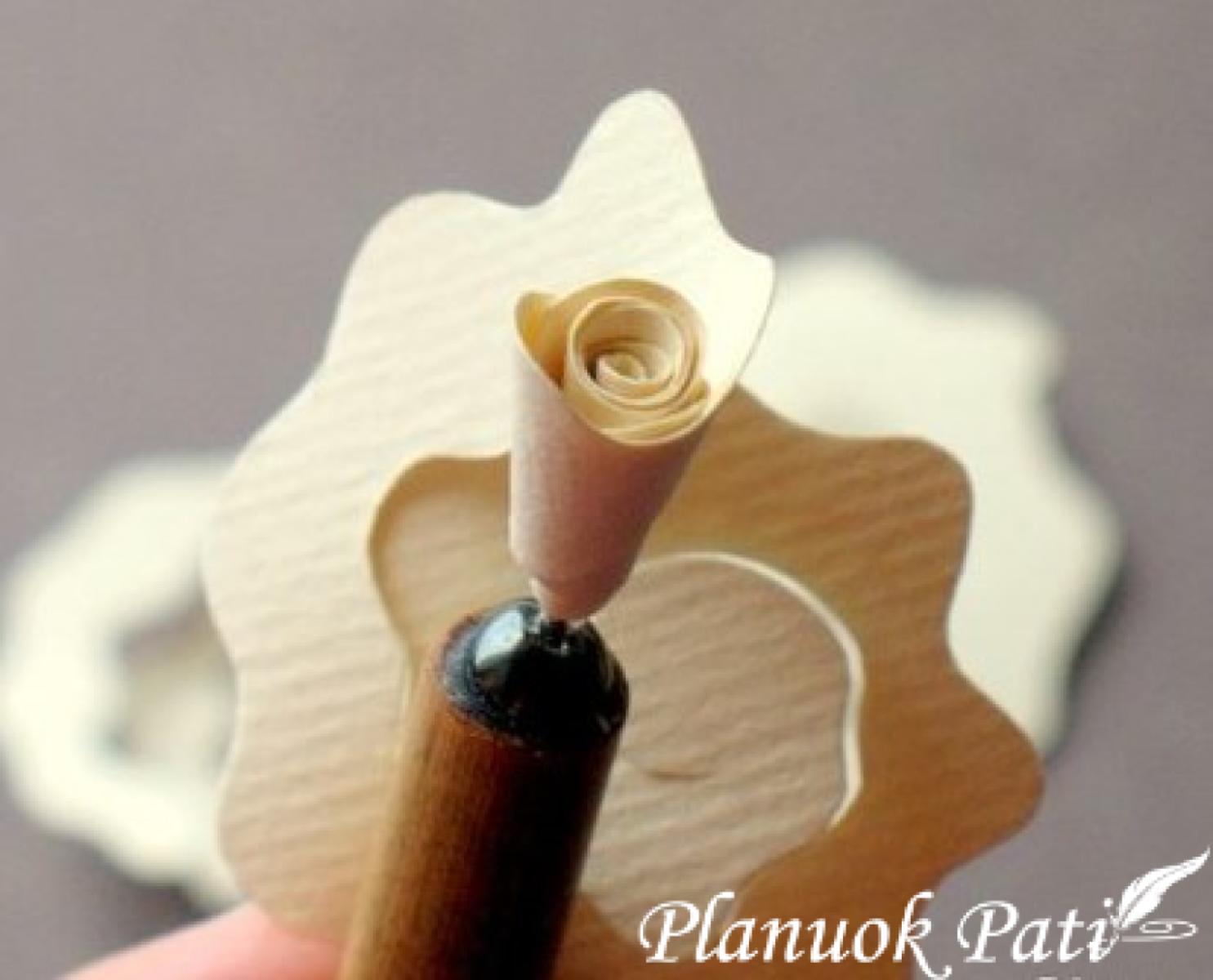 Rožytės iš spiralės