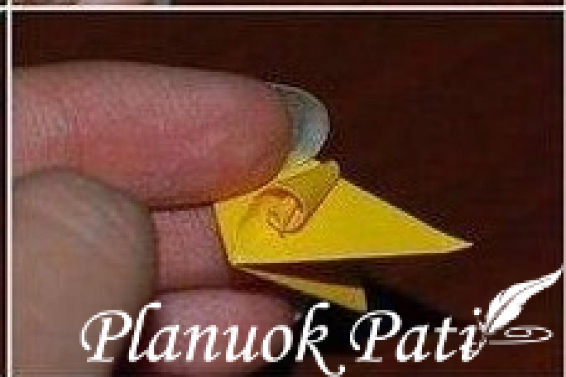 Gėlytės iš popieriaus kvadratėlių