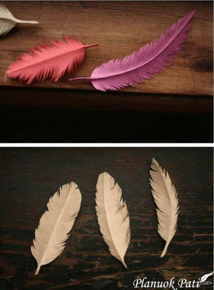 Popierinės plunksnos