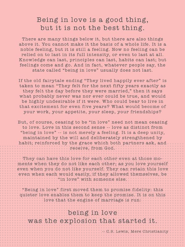 Įsimylėjimas nėra geriausias dalykas pasaulyje