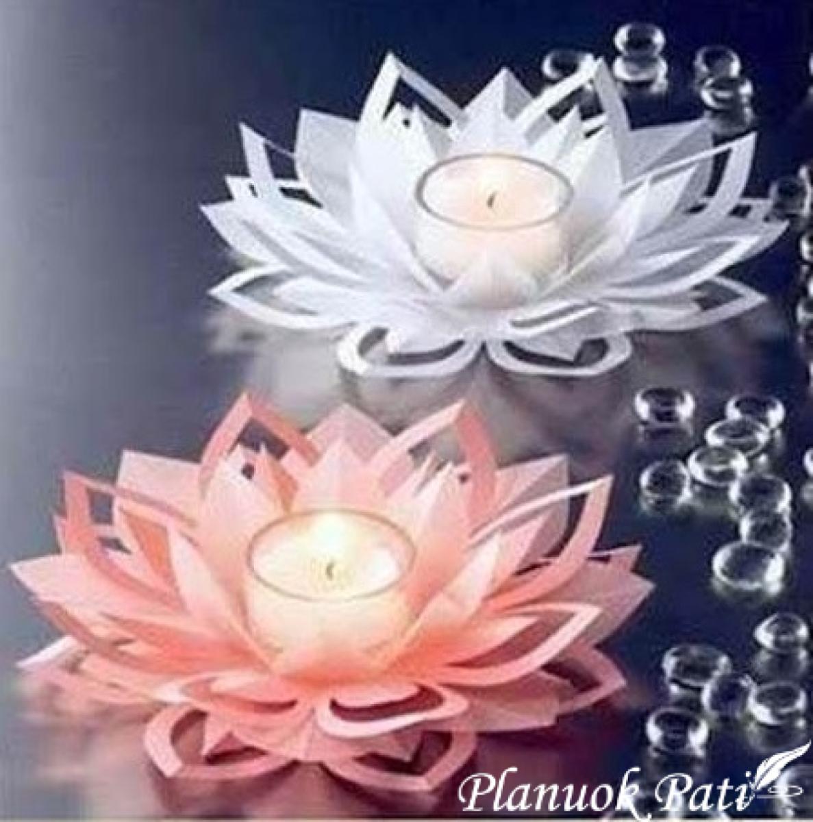 Žvakidė iš popieriaus