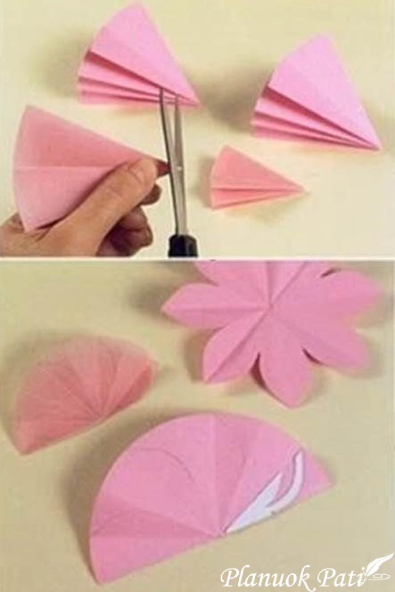 Žvakidė iš popieriaus