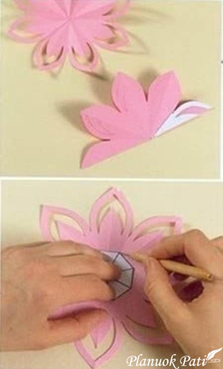 Žvakidė iš popieriaus