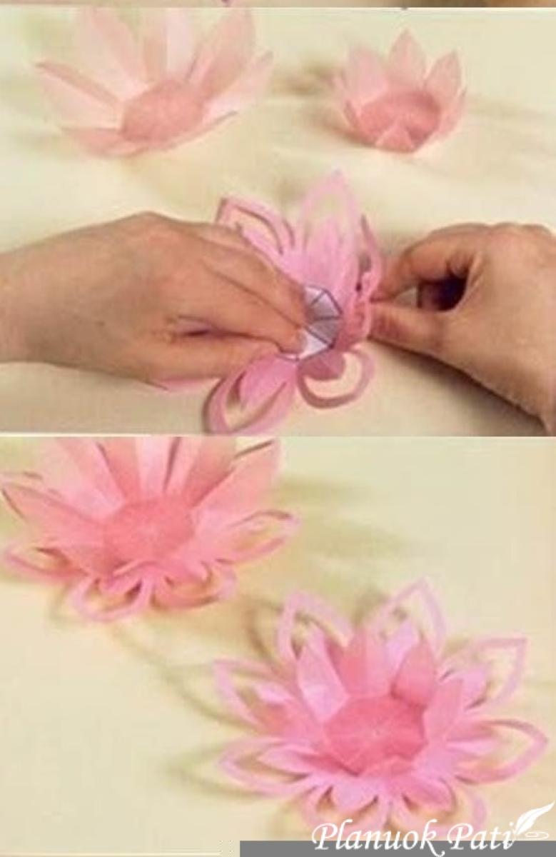 Žvakidė iš popieriaus