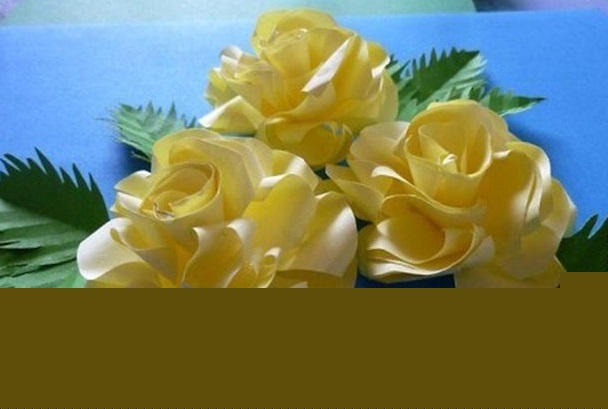 Gėlytė iš popieriaus