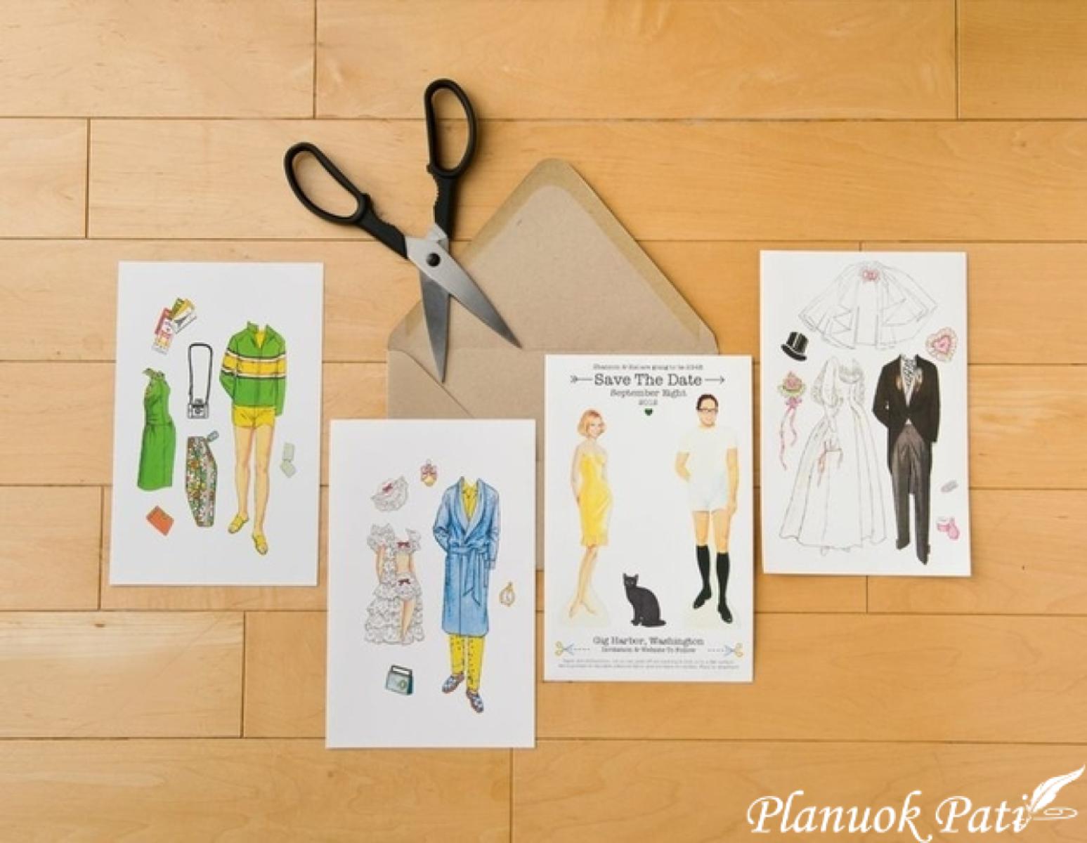 Idėjos originaliems pakvietimams