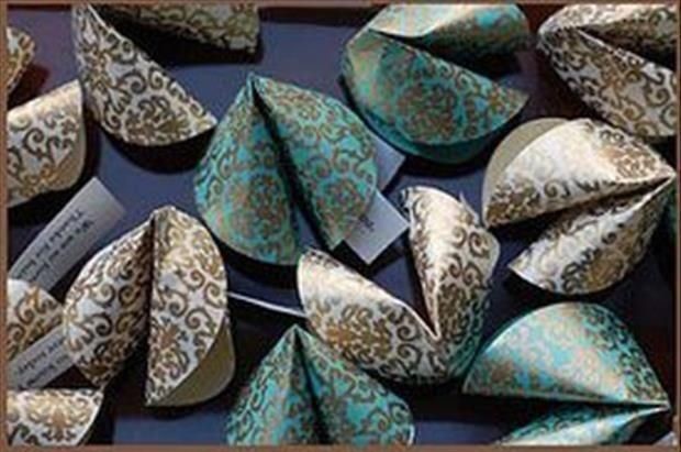 Laimės sausainukai iš popieriaus