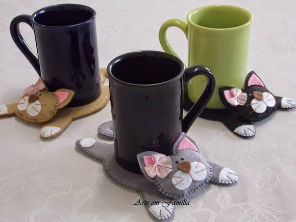 Padėkliukai iš veltinio