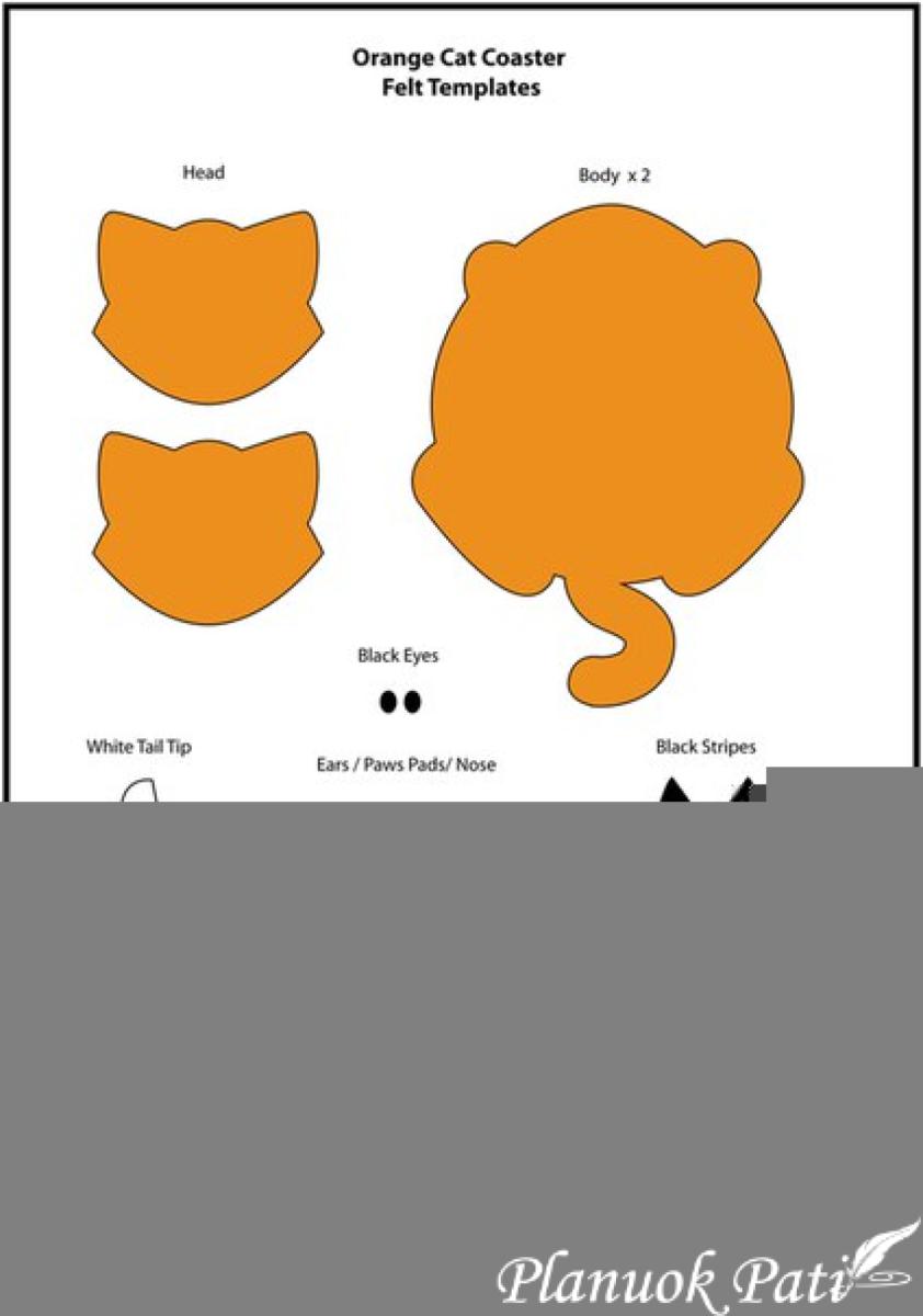 Padėkliukai iš veltinio