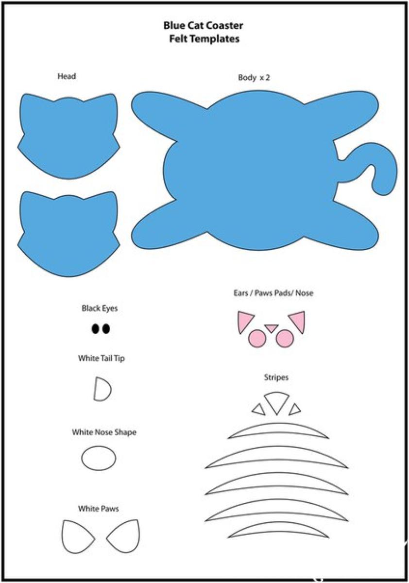 Padėkliukai iš veltinio