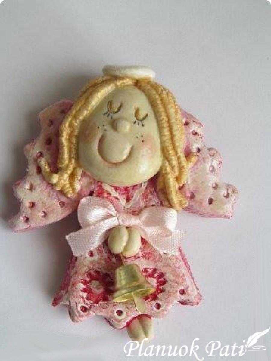 Angeliukas iš druskos tešlos