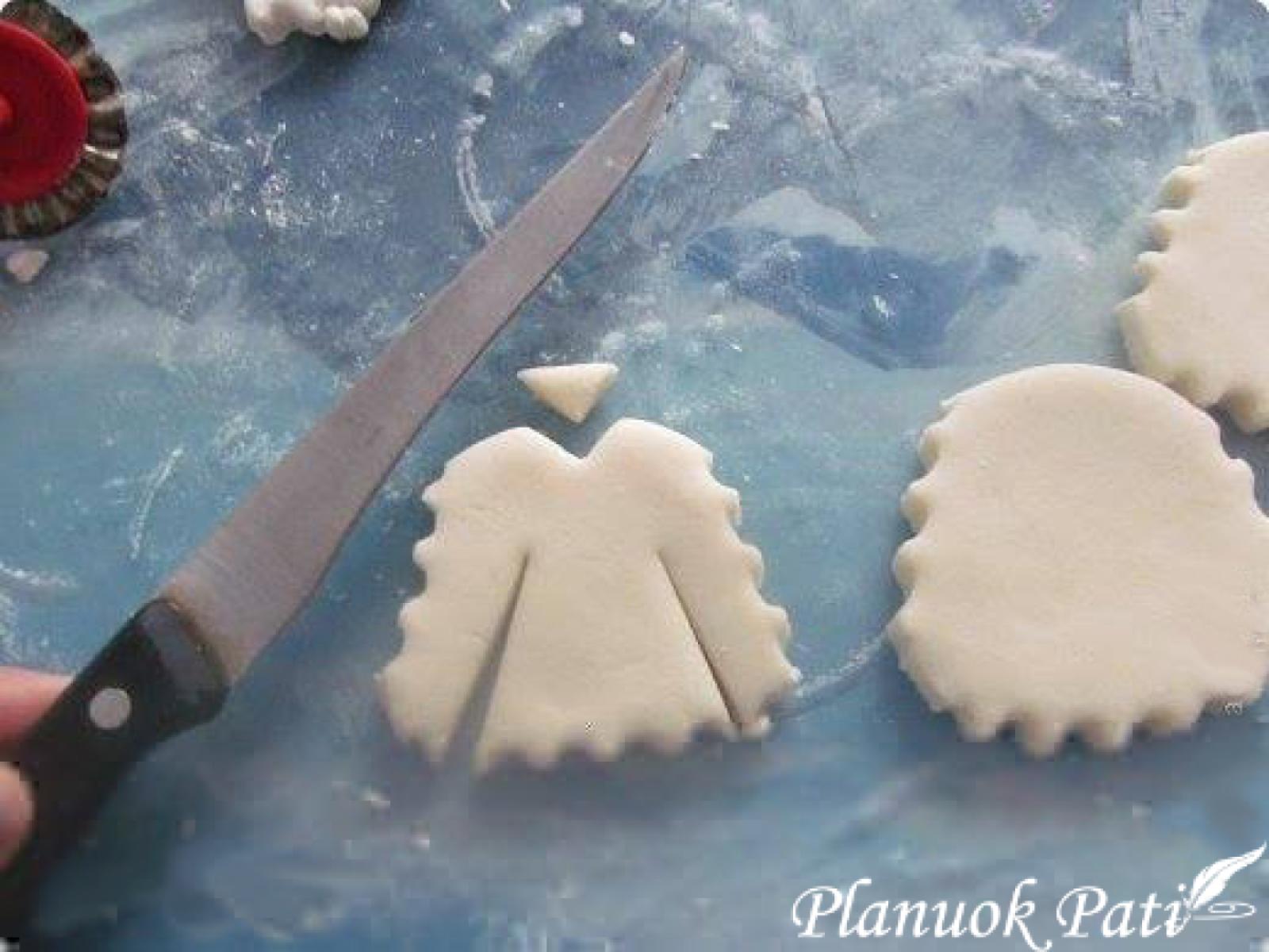 Angeliukas iš druskos tešlos