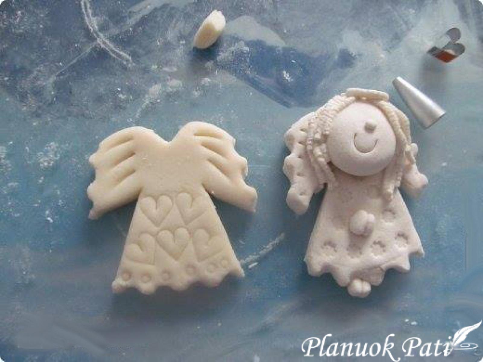 Angeliukas iš druskos tešlos