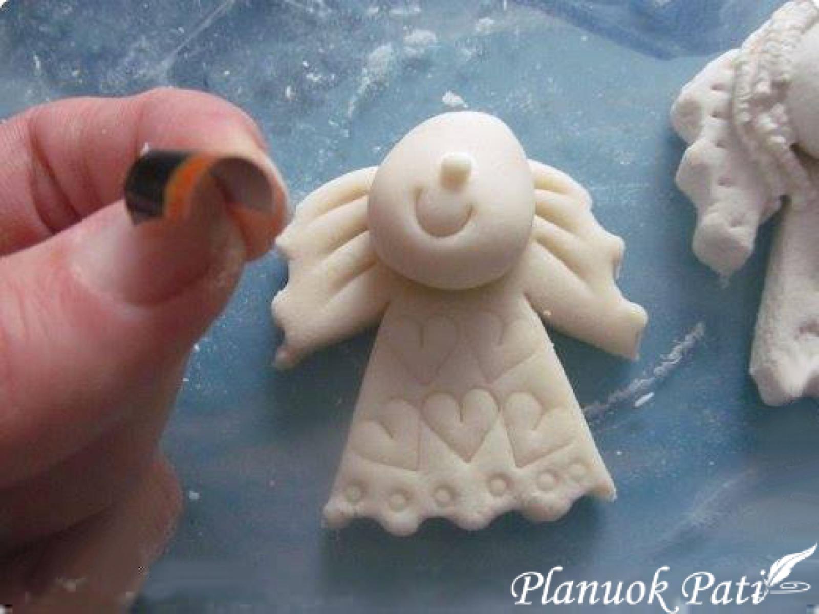 Angeliukas iš druskos tešlos