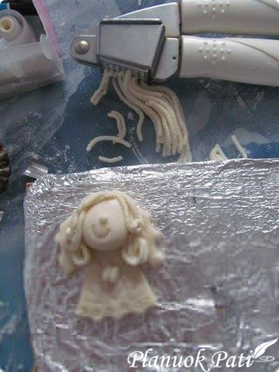 Angeliukas iš druskos tešlos