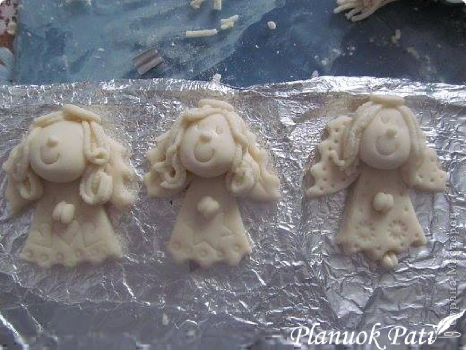 Angeliukas iš druskos tešlos