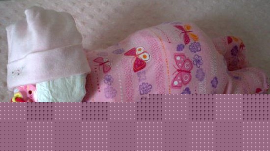 Sauskelnių tortas - Miegantis vaikutis