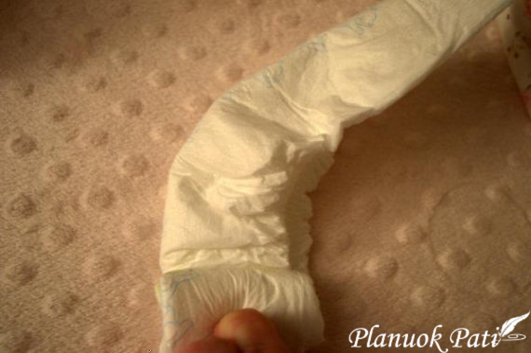 Sauskelnių tortas - Miegantis vaikutis