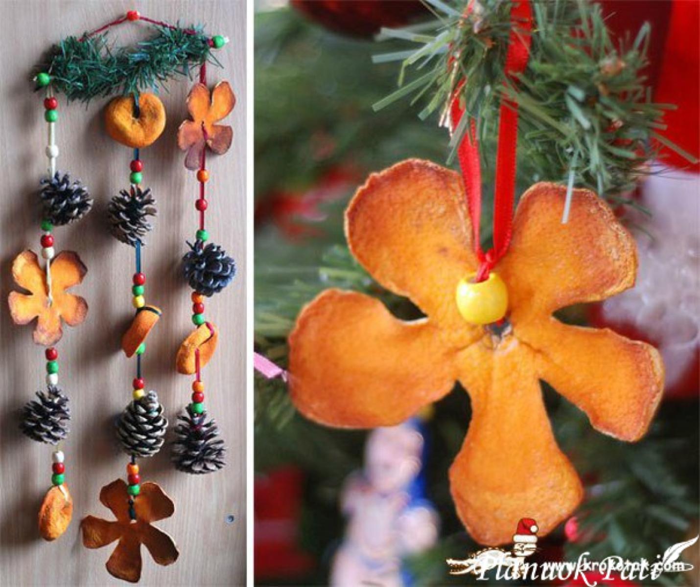 Apelsinais kvepianti dekoracija