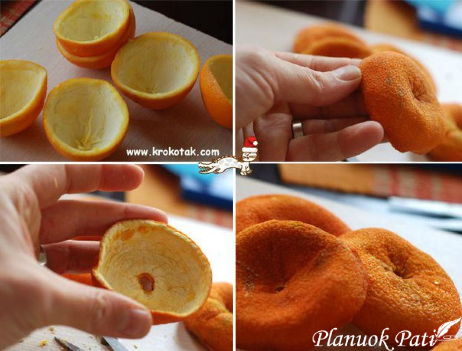 Apelsinais kvepianti dekoracija