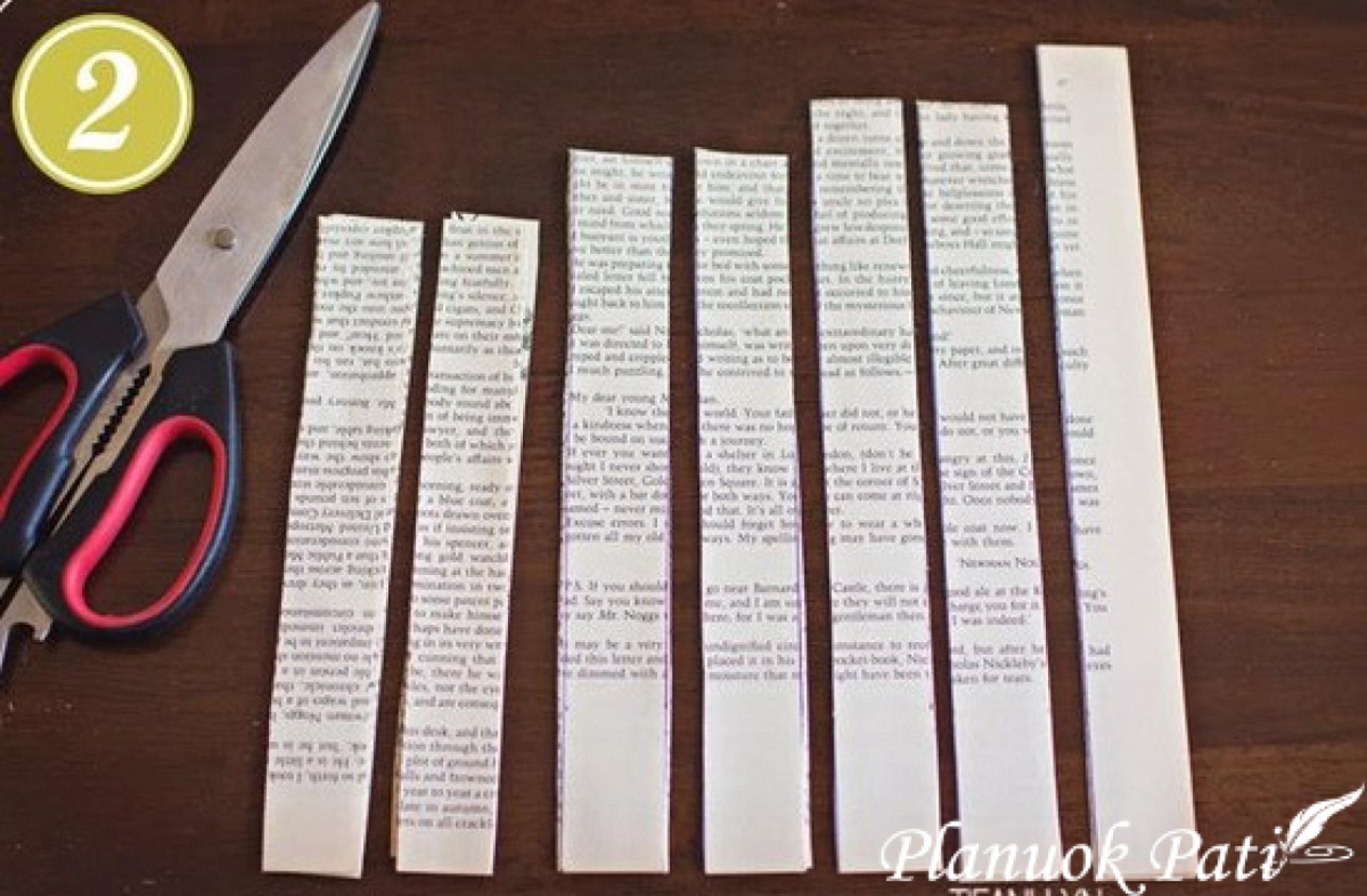 Snaigės iš knygos lapų