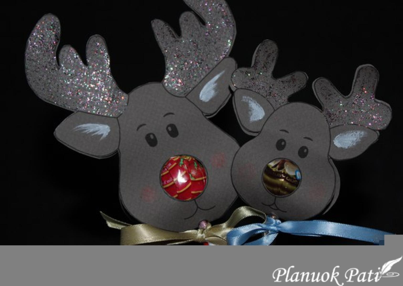 Šventinis saldainio įpakavimas