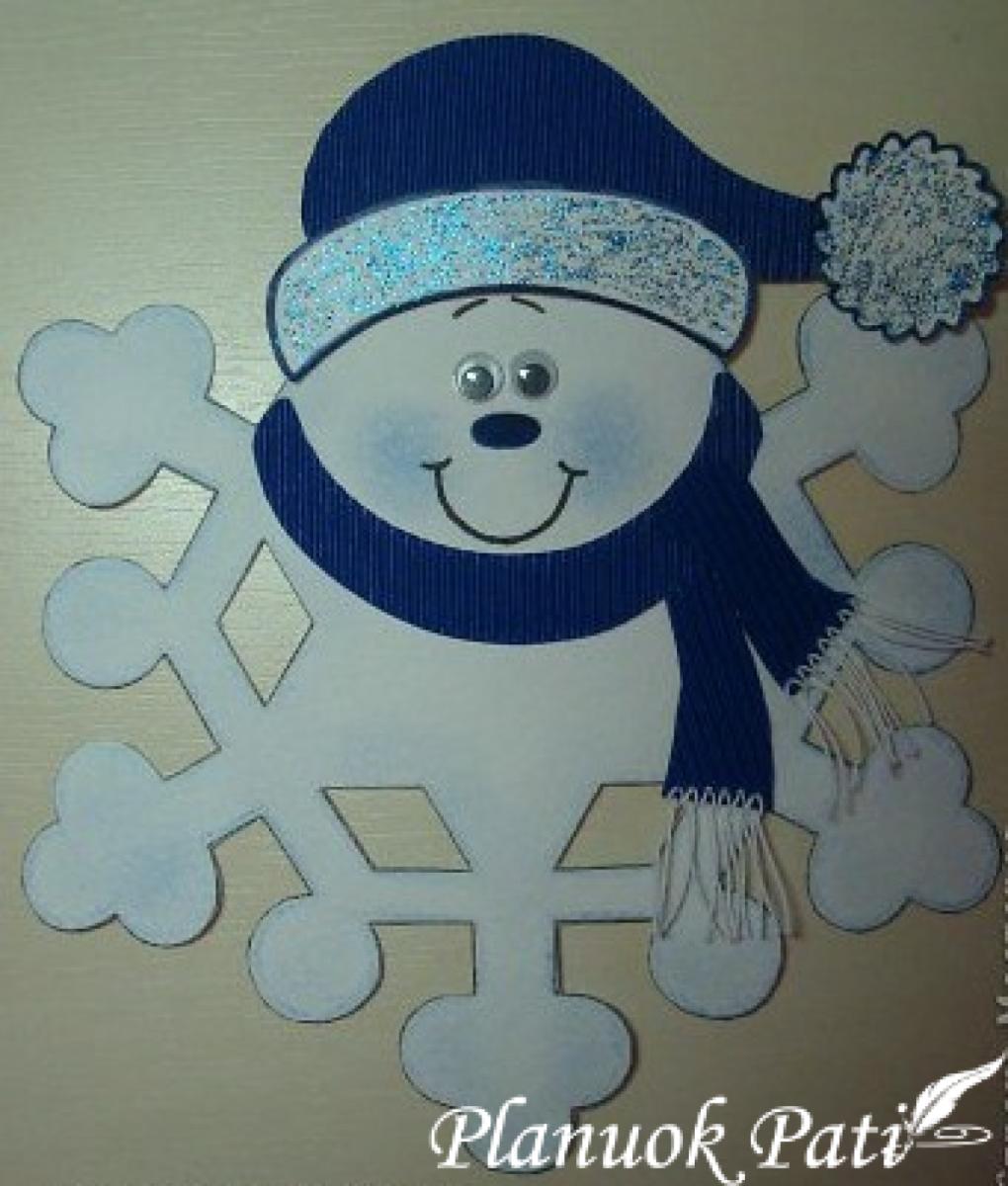 Kalėdinės snaigės - nykštukai