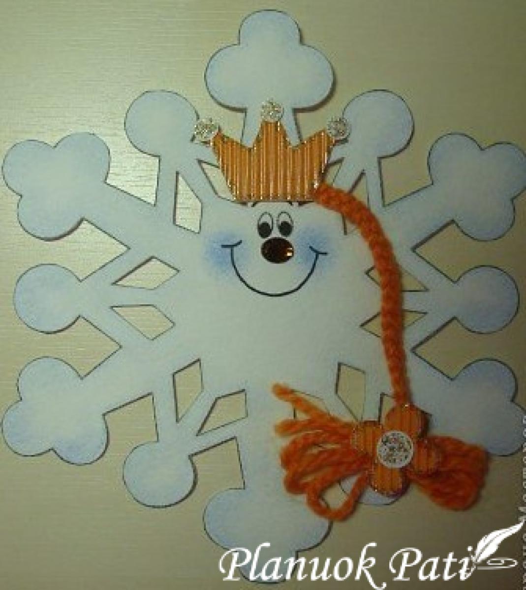 Kalėdinės snaigės - nykštukai