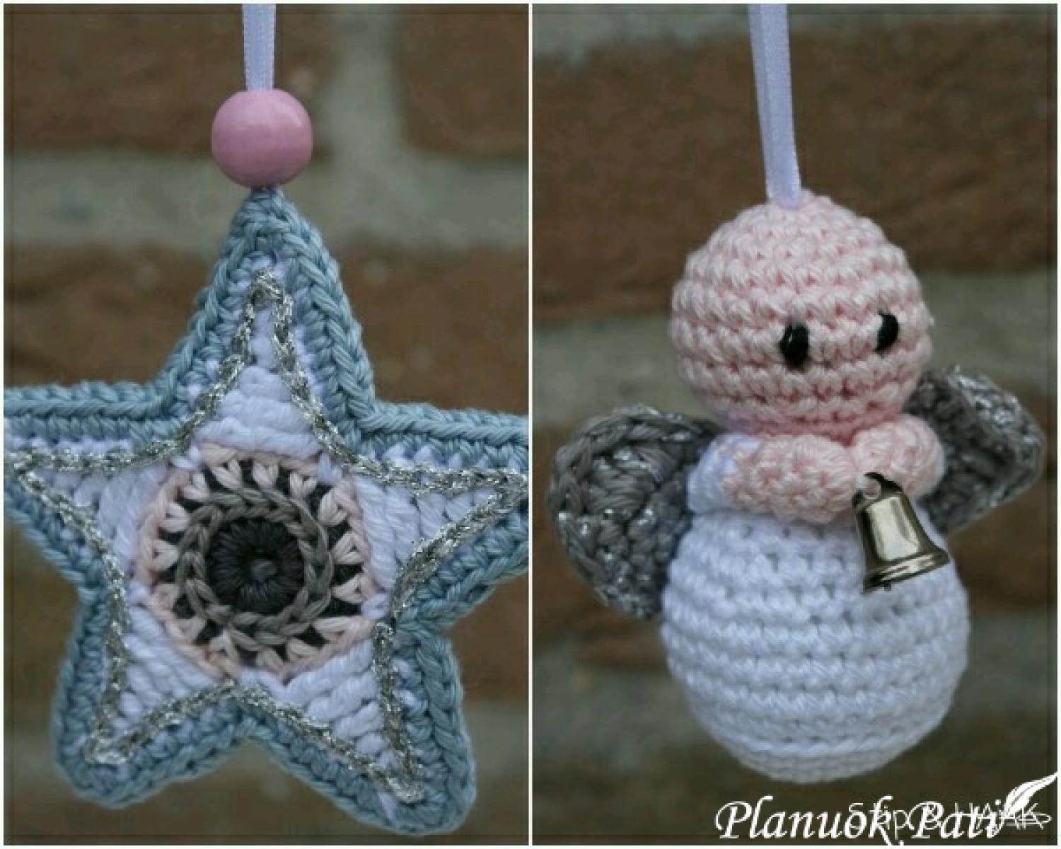 Kalėdiniai nerti žaisliukai