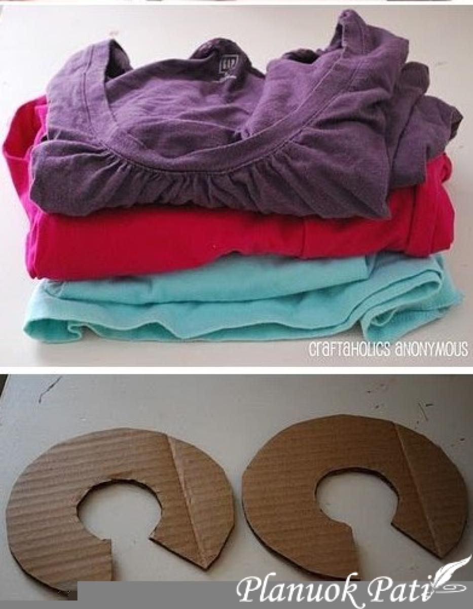 Bumbulas iš nereikalingų maikių