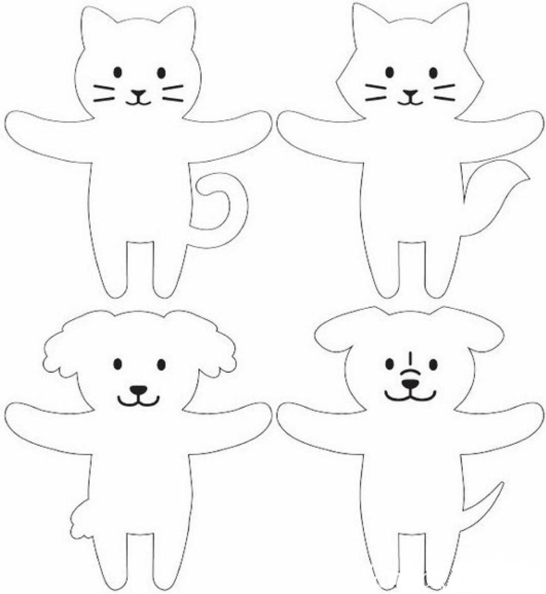 Popieriniai žvėreliai smulkmenėlei laikyti