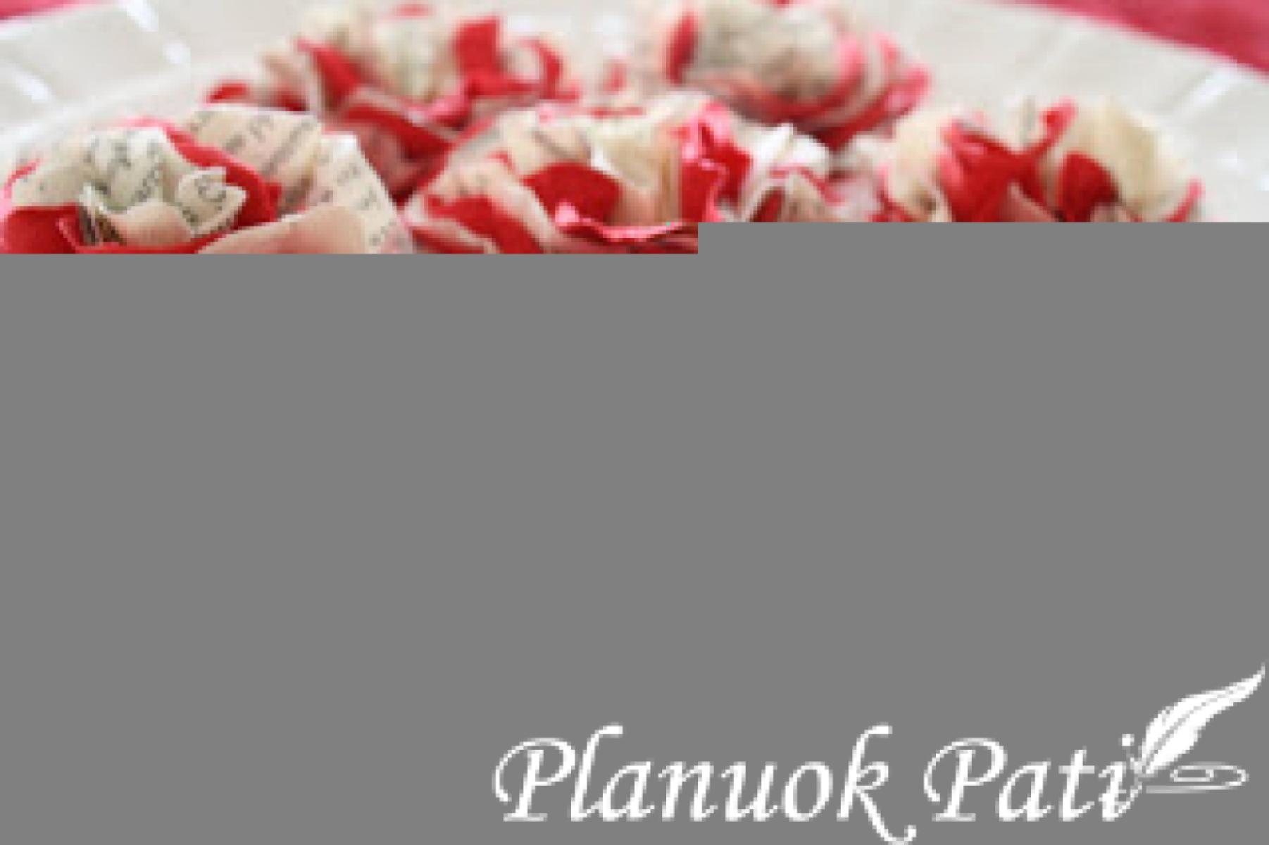 Popierinė gėlė glamžymo metodu