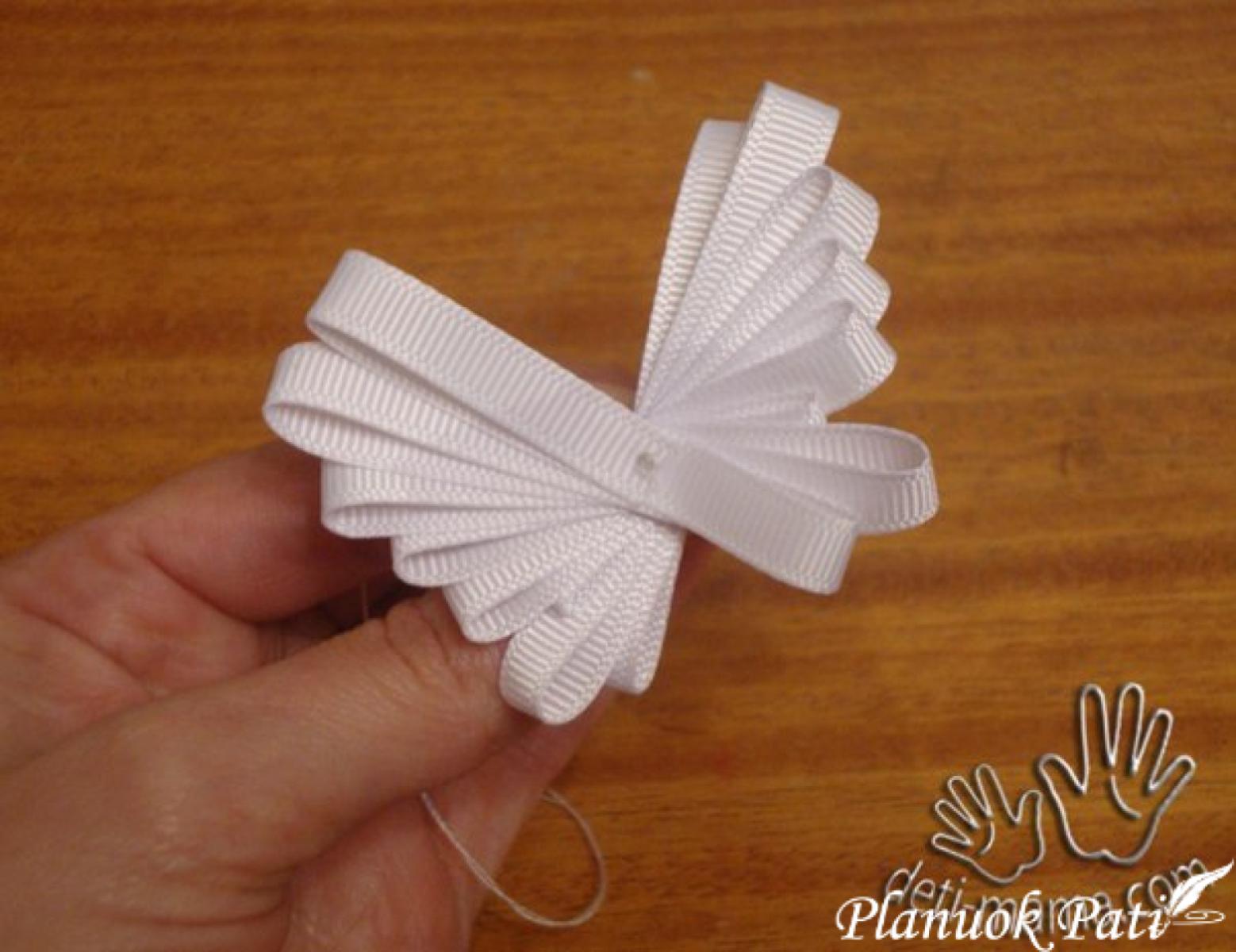 Drugelis iš kaspinėlio