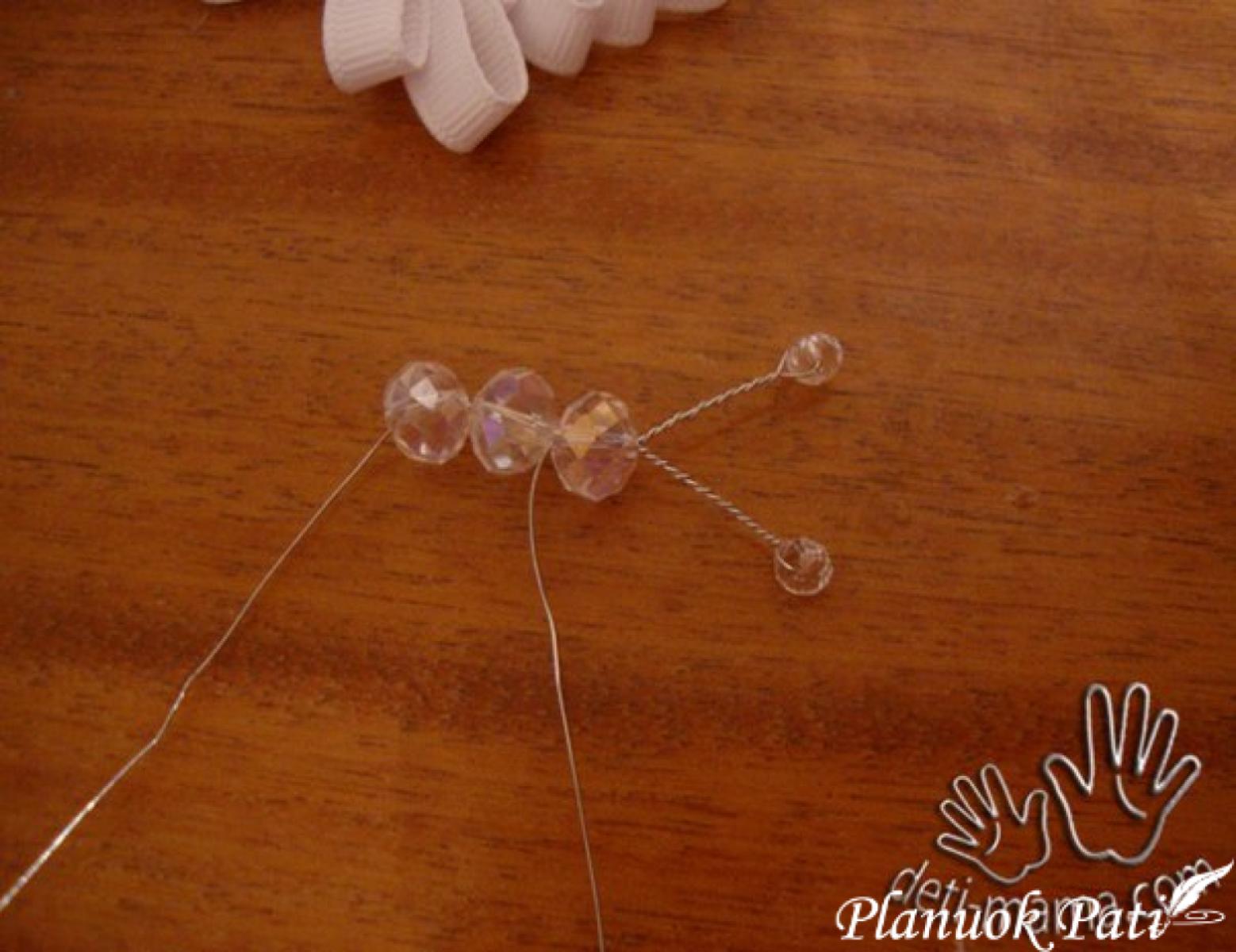 Drugelis iš kaspinėlio