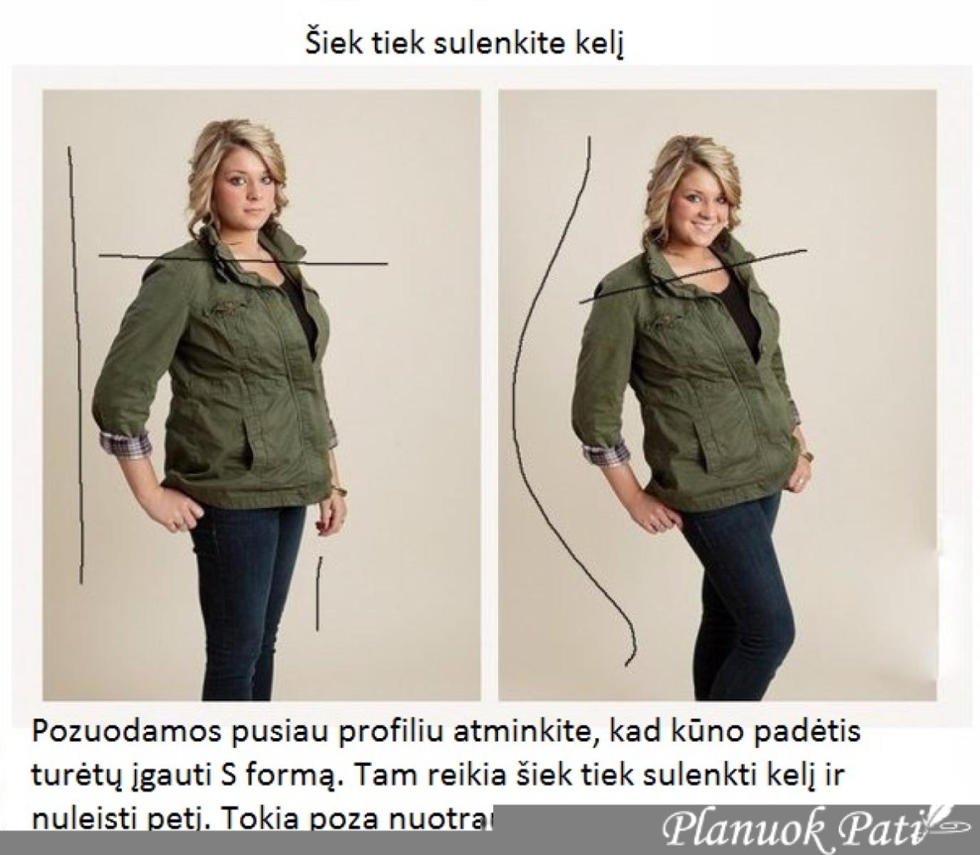 Kaip nuotraukose atrodyti gražiau