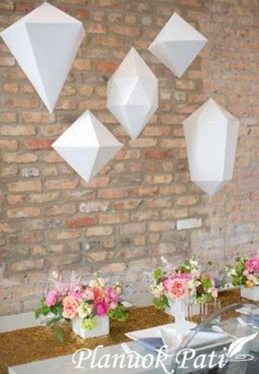 Origami geometrinės formos