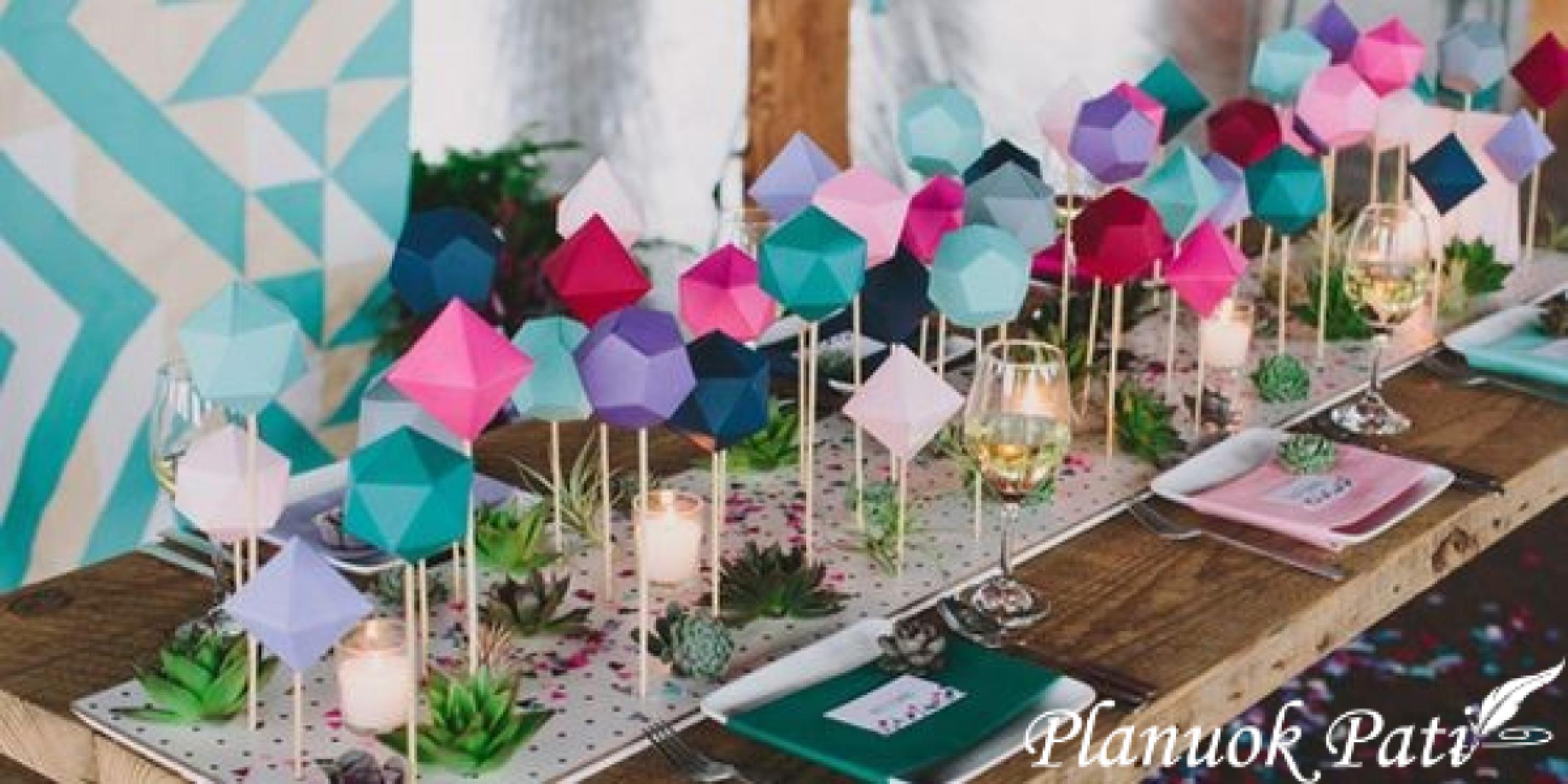 Origami geometrinės formos