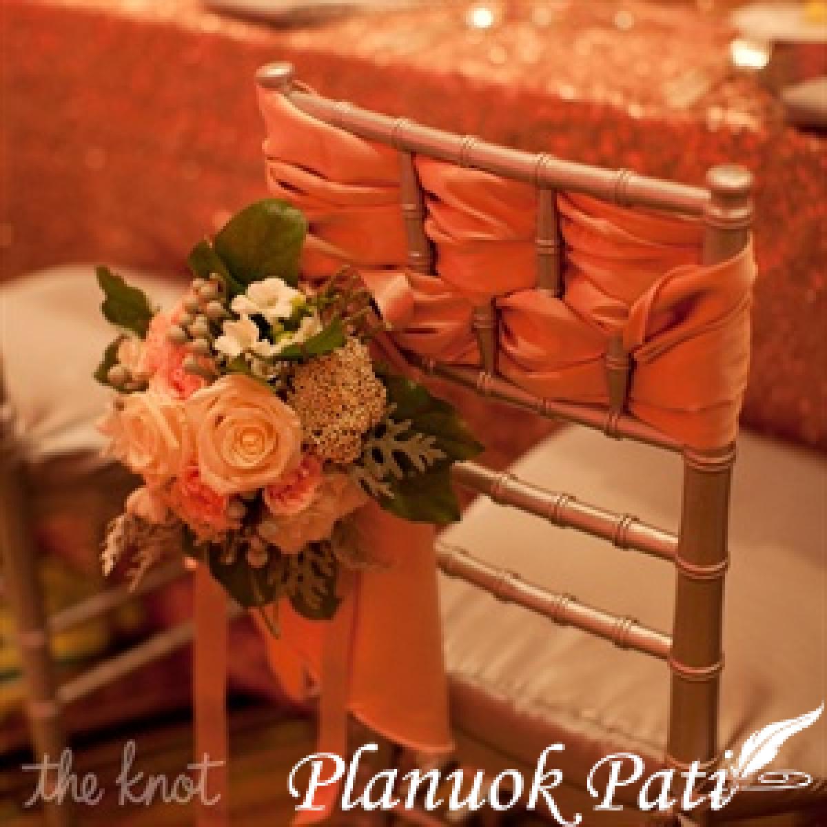 Jaunųjų ir svečių kėdžių dekoro idėjos