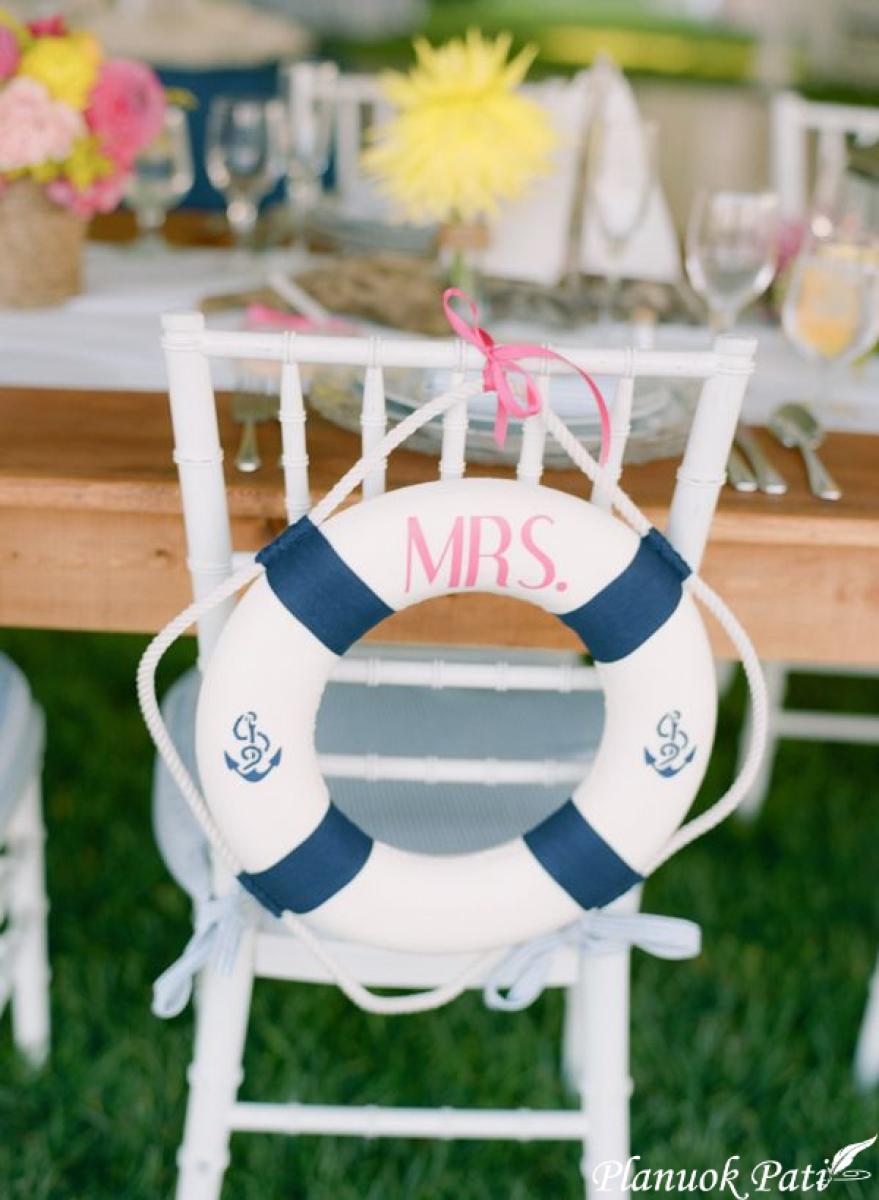 Jaunųjų ir svečių kėdžių dekoro idėjos